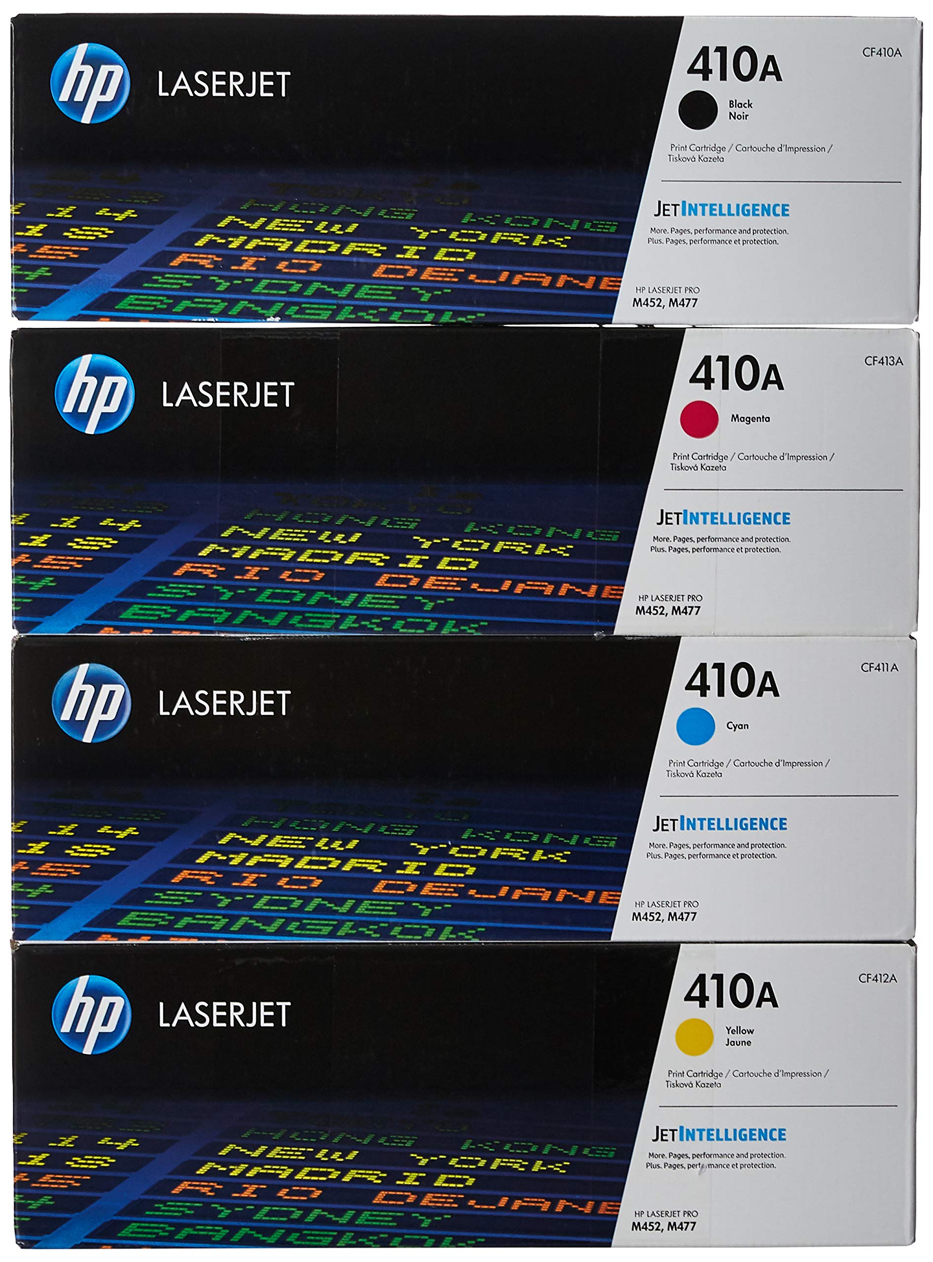 پرینتر لیزری چهار کاره رنگی اچ پی مدل LaserJet MFP M477fdw با قابلیت چاپ دو رو