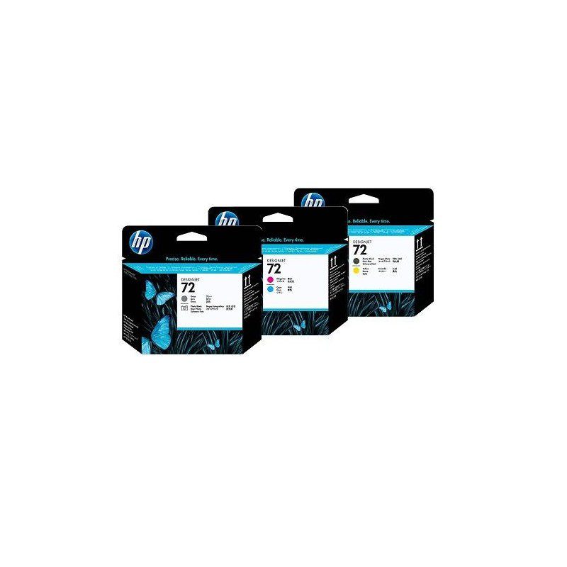 سری کامل هد 72 Hp اورجینال – سری کامل برای پلاتر HP DesignJet از فروشگاه TAKHP