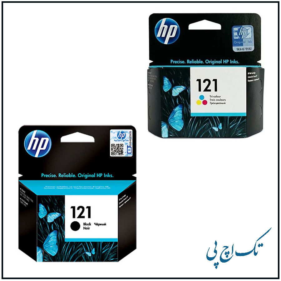 سری کامل کارتریج جوهری 121اورجینال hp