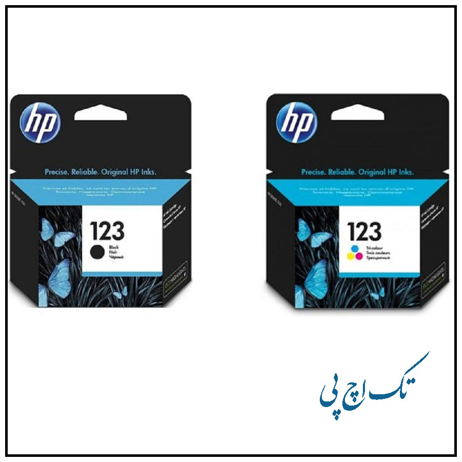 سری کامل کارتریج جوهری 123 اورجینال hp