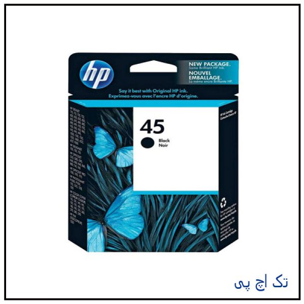 کارتریج جوهری 45 مشکی اورجینال hp