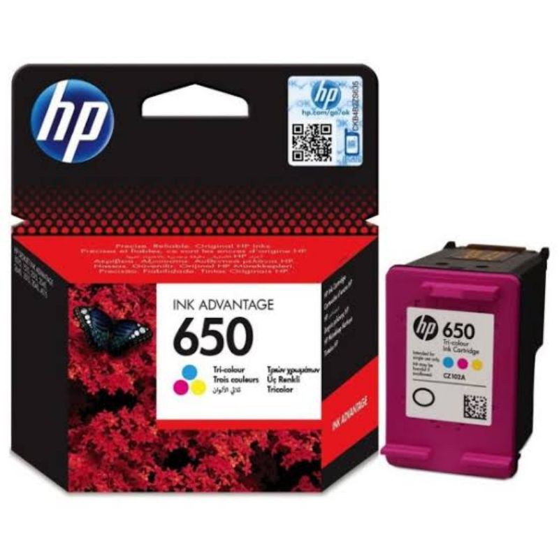 سری کامل کارتریج جوهری 650 اورجینال hp