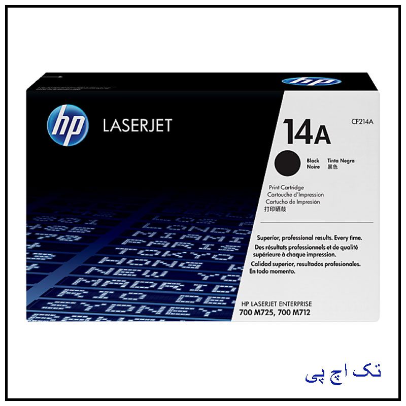 کارتریج لیزری مشکی 14A طرح اورجینال hp