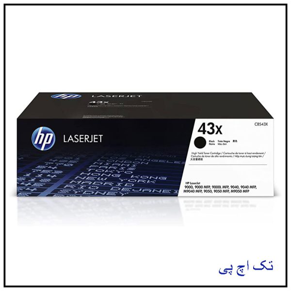 کارتریج لیزری مشکی 43X طرح اورجینال hp