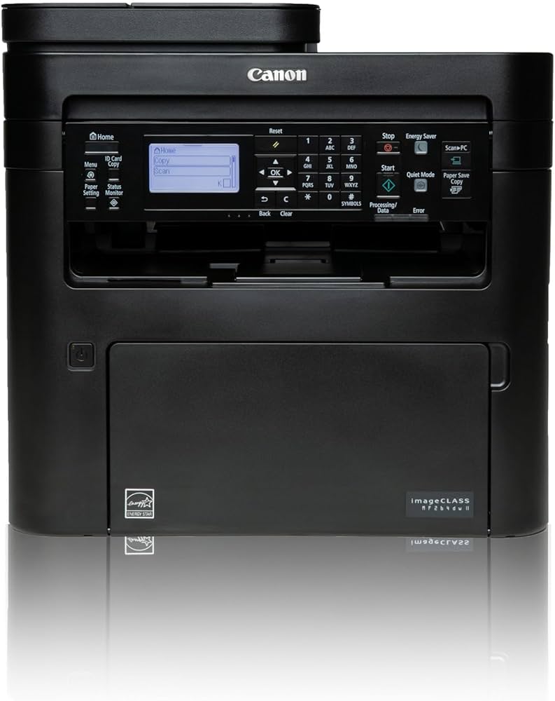 Canon MF264dw black three-function laser printer