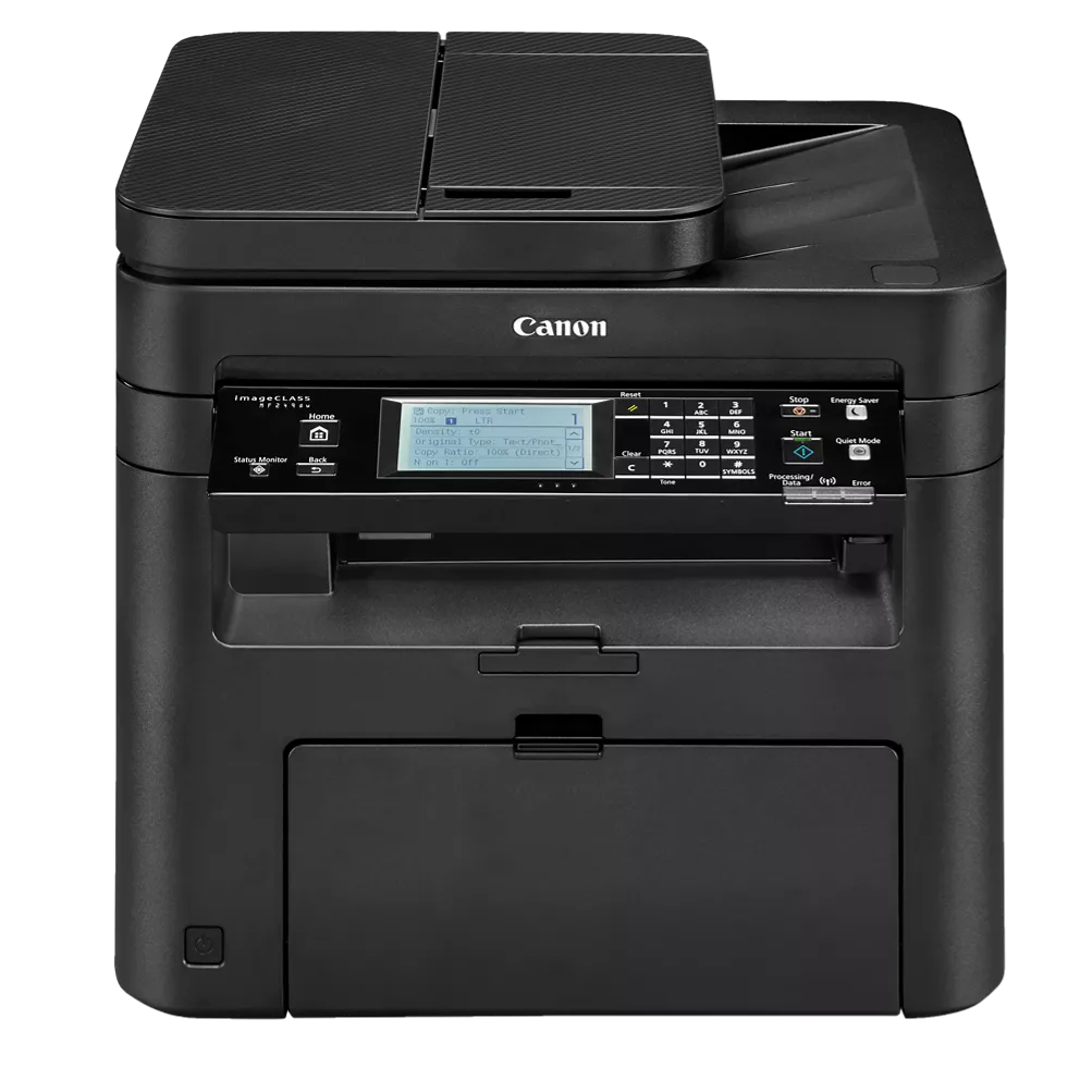 black four-function laser printer 249dw canon