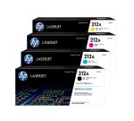 complete kit of 212a original hp color laser cartridge