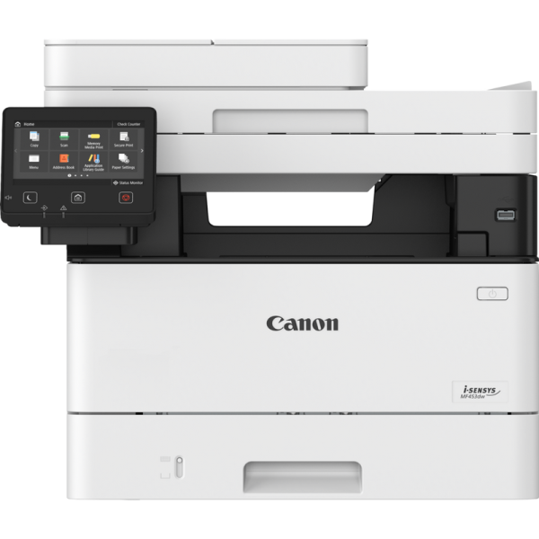 canon 453dw black three-function laser printer