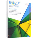 240g glossy wolf paper