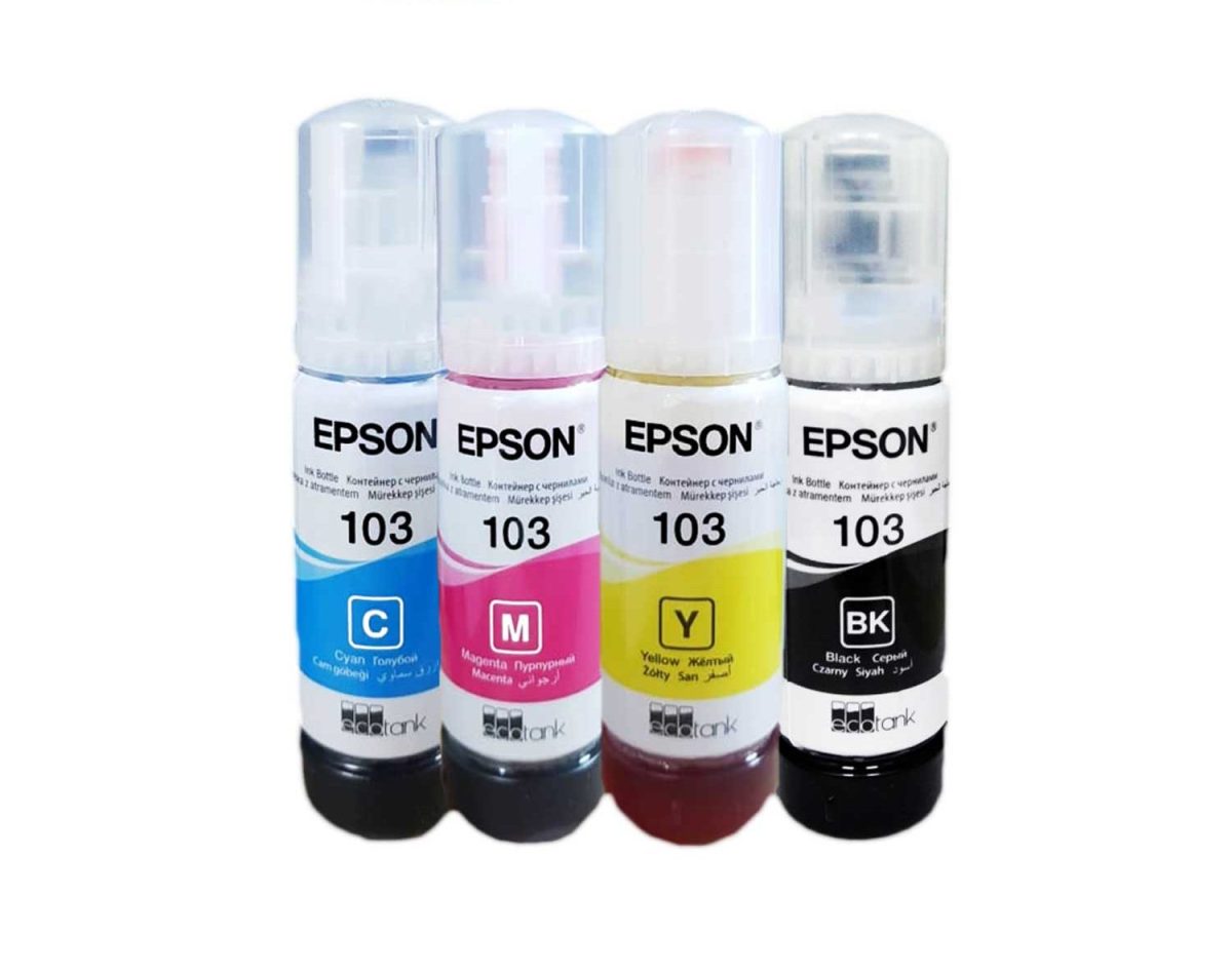 epson ink code 103 original 4 colors