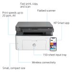 HP 135w three-function laser printer