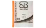 Plastic cover 60 microns A4 size Superbind