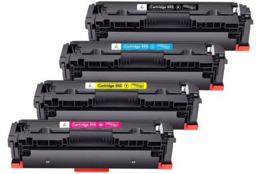 Complete kit of color laser cartridge 055 original design canon