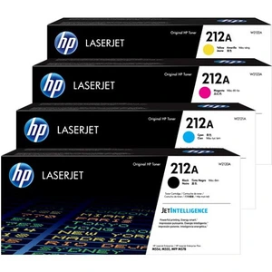 complete kit of color laser cartridge 212A original design hp