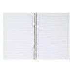 simple 60-sheet wire notebook