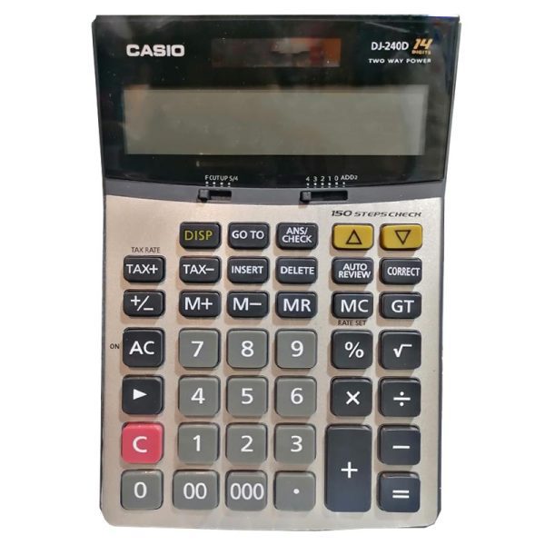 Casio calculator model DJ-240D