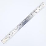 30cm metal ruler