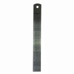 30cm metal ruler