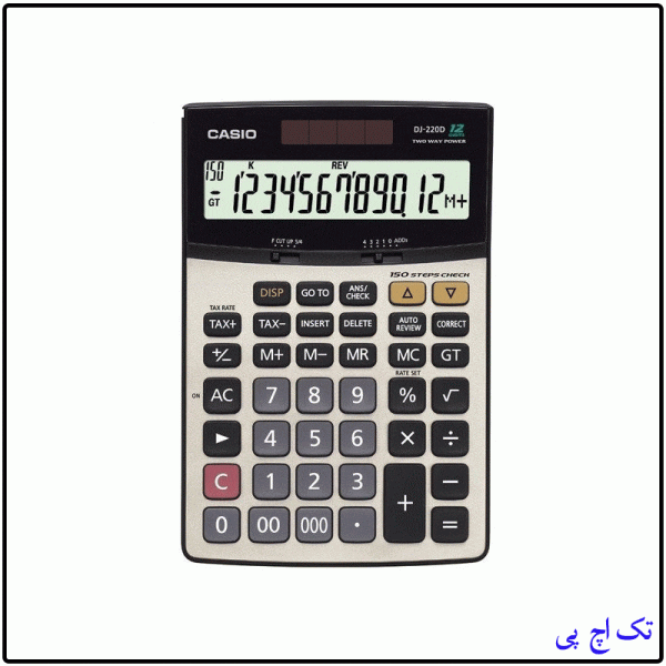 Casio calculator model DJ-220D