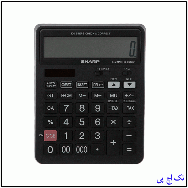Sharp calculator model EL-CC12GP