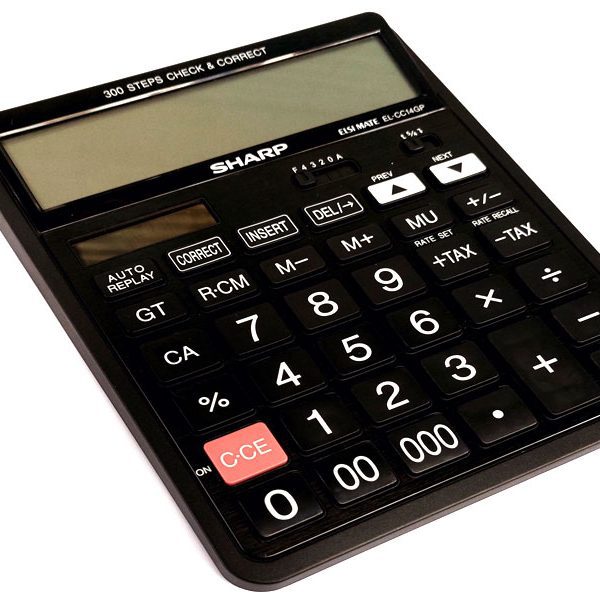 Sharp calculator model EL-CC14GP