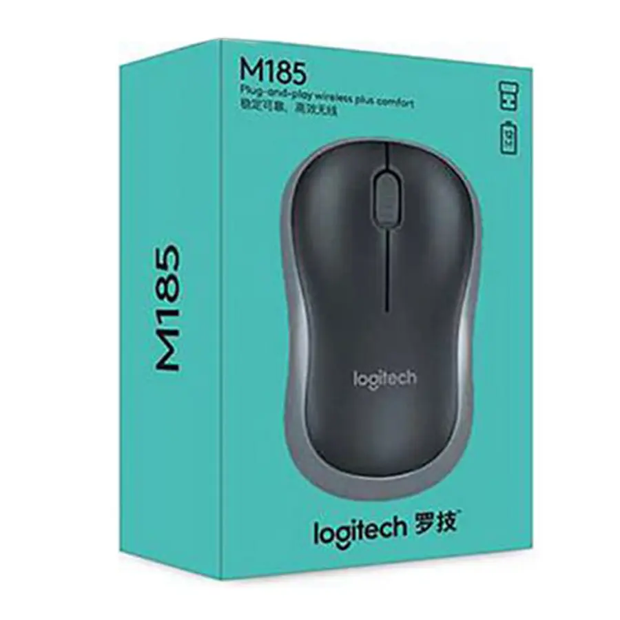img src=”Logitech M185 wireless mouse” alt=”ماوس بیسیم لاجیتک مدل M185”