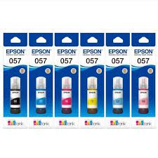 img src=”Epson ink code 057 original 6 colors” alt=”جوهر اپسون کد 057 اورجینال 6 رنگ”