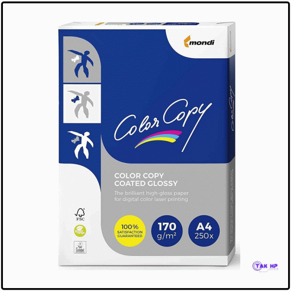 Laser glossy paper 170 g A4 color copy