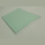 Plastic breast shield size 8 × 12