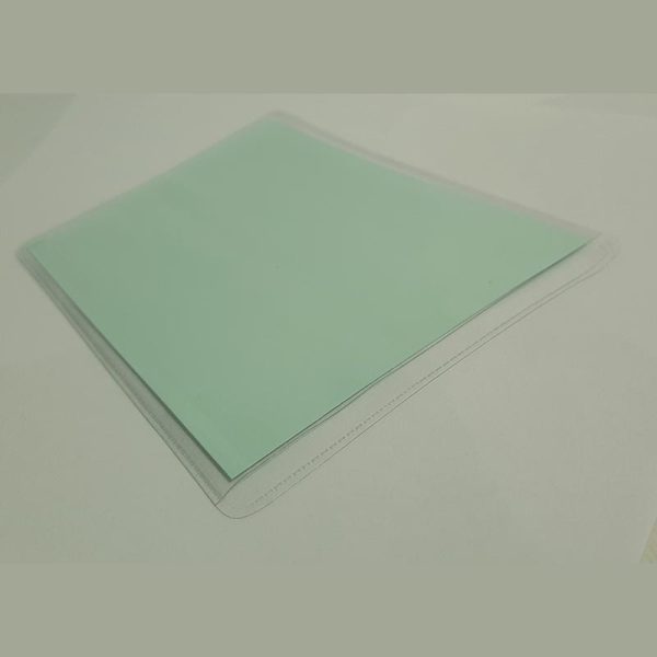 Plastic breast shield size 8 × 12