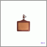 Leather neck hanging card cover