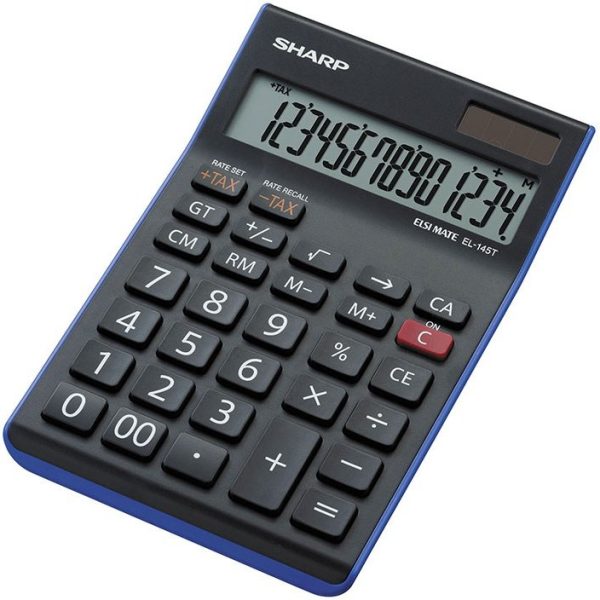 Sharp calculator model EL-145T BL