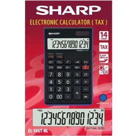 ماشین حساب شارپ مدل EL-145T BL رومیزی حرفهای با نمایشگر بزرگ ماشین حساب شارپ مدل EL-145T BL رومیزی حرفهای با نمایشگر بزرگ از فروشگاه تک اچ پی ( TAKHP )