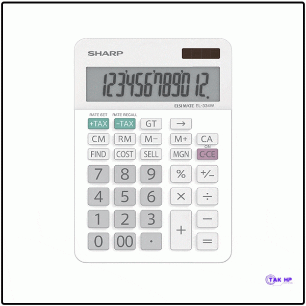Sharp calculator model EL-334W