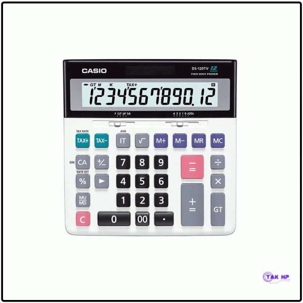 Casio calculator model DS-120TV