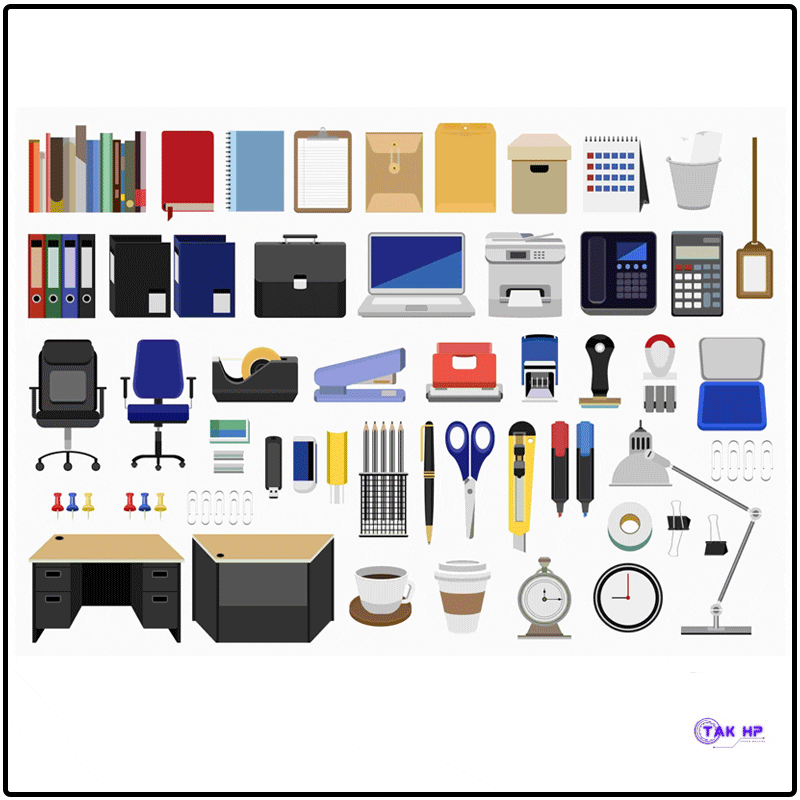 Familiarity with various office supplies