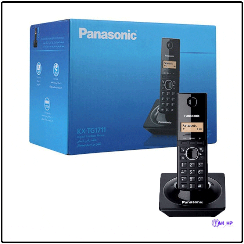 تلفن بی سیم پاناسونیک مدل KX-TGC1711 Panasonic Cordless Phone Model KX-TGC1711