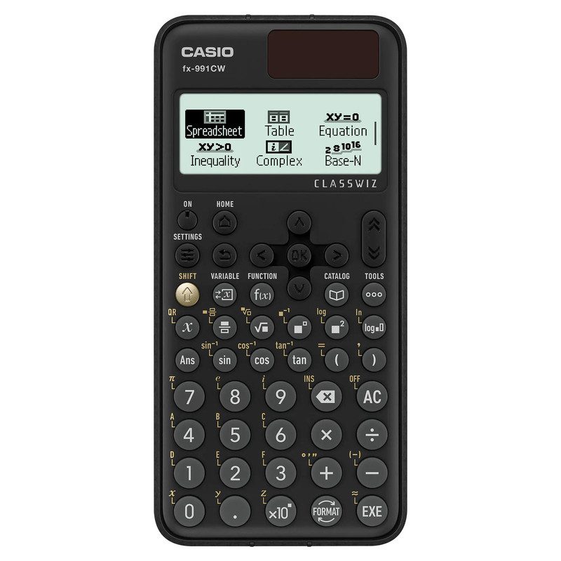 ماشین حساب مهندسی کاسیو مدل fx-991CW Casio engineering calculator model fx-991CW