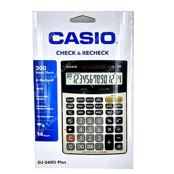 Casio calculator model DJ-240D Plus