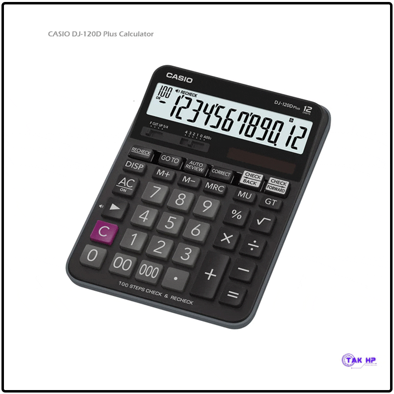 ماشین حساب کاسیو مدل DJ-120D Plus Casio calculator model DJ-120D Plus
