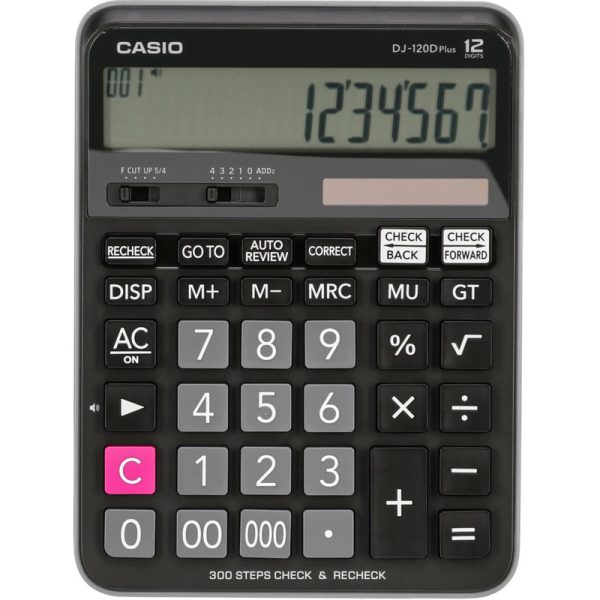 Casio calculator model DJ-120D Plus
