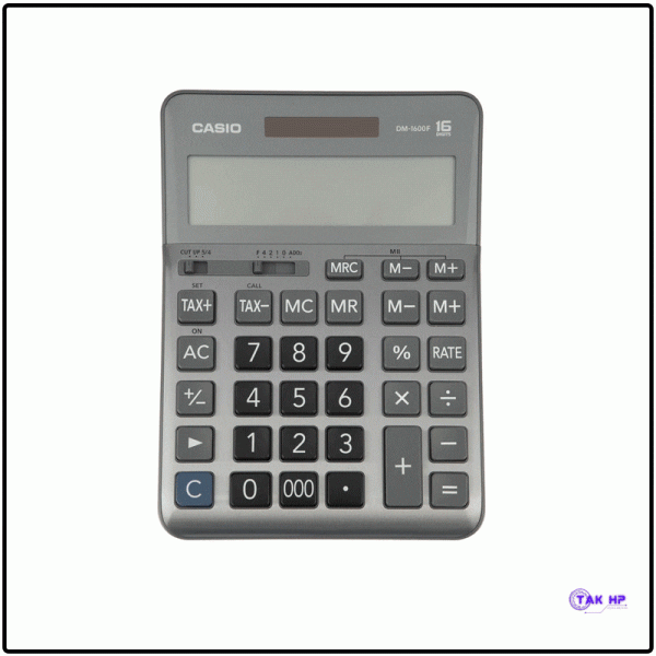 Casio calculator model DM-1600F