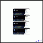 کیت کامل کارتریج لیزری رنگی 415A طرح اورجینال hp