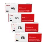 کیت کامل کارتریج لیزری رنگی 045 اورجینال canon - تصویر 2