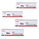 کیت کامل کارتریج لیزری رنگی 054 اورجینال canon - تصویر 2