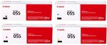 کیت کامل کارتریج لیزری رنگی 055 اورجینال canon - تصویر 3