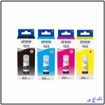 جوهر اپسون کد 103 اورجینال 4 رنگ