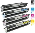 کیت کامل کارتریج لیزری رنگی 126A طرح اورجینال hp - تصویر 2