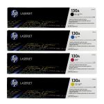 کیت کامل کارتریج لیزری رنگی 130A طرح اورجینال hp - تصویر 4