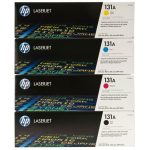 کیت کامل کارتریج لیزری رنگی 131A اورجینال HP - تصویر 3